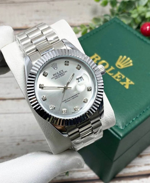 🔹 Rolex Date Dust – Signature Style in Stunning Dials